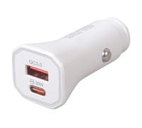 Chargeur de voiture portable 38 W double USB pour un chargement sûr et efficace de plusieurs appareils