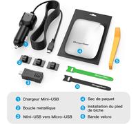 Chargeur De Voiture Pour Caméra Embarquée,Interface Micro Usb Et Mini Usb,Enregistreur De Conduite,Cordon D'alimentation 3,5 M,12 V/24 V Vers Dc 5 V 2 A