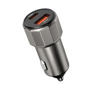 Chargeur de Voiture pour Téléphones Mobiles | Double Ports Avec Power Delivery 30W Et Charge Rapide 3.0 - Chargeur de Véhicule USB - Pour Smartphone Tablette Camion Véhicule Intérieur Maison Femmes