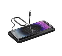 Chargeur De Voiture sans Fil - Pad De Charge sans Fil Car - CARDER CARDER Pad | Slim 15W Chargers Mount, Titulaire De Téléphone Intelligent | Station De Chargement À Induction Automatique, Coussinets