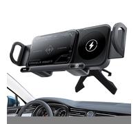 Chargeur De Voiture Sans Fil | Porte-téléphonie De Voiture | Support De Téléphone Mobile | 15W Double Coil Pliable, Automatique Des Chargeurs Pour Smartphone Induction Et Électromagnétique Pour Berlin