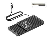 Chargeur de Voiture sans Fil pour Audi A3 Sportback A4 Avant e-tron GT Q6 e-tron, Charge Rapide Type-C/USB, Chargeur Induction Voiture 20W, Tapis Chargement,1M-USB