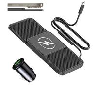 Chargeur de Voiture sans Fil pour Ford Festiva Fiesta Figo Five Hundred,Chargeur Induction Voiture Tapis Chargement AntidéRapant Batteries Externes Portables Accessoires,B