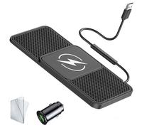 Chargeur de Voiture Sans Fil pour Renault Talisman Initiale Paris/Megane RS Trophy/Laguna Coupe, 20W Tapis Charge Sans Fil Rapide Antidérapant, Tapis Chargement pour Casques Téléphone Portable, etc