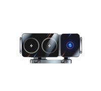 Chargeur de Voiture Sans Fil Rapide 15 W, Support de Téléphone pour Smartphone, Rotation Automatique, Universel, B
