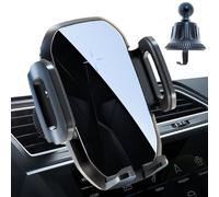 Chargeur de voiture sans fil - Support de téléphone à charge rapide 15 W | Support de voiture télescopique flexible réglable | Charge et maintient les téléphones Android en toute sécurité pendant la