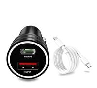 Chargeur de voiture super rapide 25 W pour Samsung S25 S24 Z Fold Flip 7 FE Ultra A56 A36 PD/PPS 40 W 2 ports USB C chargeur de téléphone de voiture pour Tab S10 S9 A9 prise allume-cigare 12/24 V