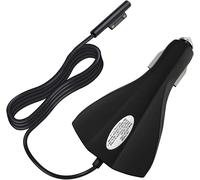 Chargeur de voiture Surface Pro 65 W 15 V4 A, adaptateur de véhicule CC avec ports USB-A et USB-C, compatible avec Microsoft Surface Pro 11/10/7/6/5/4/3, Surface Go 3/2/1, ordinateur portable