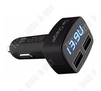 Chargeur de voiture - TD® - USB - 2 Entrées Allume-Cigare - 12V - Optimisé pour iPhone