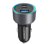 CHARGEUR DE VOITURE THOMSON 12/24V PD 30W + QC 3.0 18W (Total 60W )