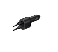 Chargeur de voiture ultra-rapide 60 W compatible avec Samsung PD USB Type C, 45 W pour Galaxy S24/S23+/S22 5G/S21/Note20/Z Flip3/A52
