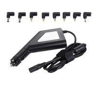 Chargeur de voiture universel pour ordinateur portable PowerBook 90W avec 8 adaptateurs d alimentation et 1 port USB pour Samsung, Sony, Asus, Acer, IBM, HP, Lenovo (noir)
