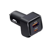 Chargeur De Voiture USB C,Adaptateur USB C 2 Ports pour Téléphone - Adaptateur Auto pour Téléphone | pour Smartphone Appareil Photo Tablette Voyage Automobile Camion Fourgonnette Berline