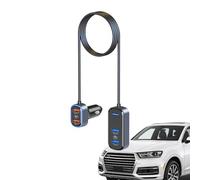 Chargeur de voiture USB C - Protection universelle contre les surcharges, adaptateur de chargeur de voiture multi-ports, pour tablette, ordinateur portable, SUV, camping-car, camion, berline, voiture