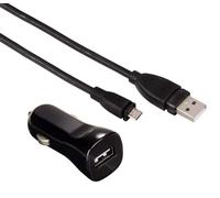 Chargeur de voiture USB + câble Micro USB 12V/24V 2.4A Ultra Rapide
