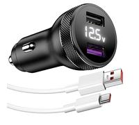 Chargeur de Voiture USB et Câble USB C pour Xiaomi Redmi Note 13 12 11 Pro 5G,67W Charge Adaptateur de Chargeur Voiture et 6A Câble Type C 1M Charge Rapide pour Xiaomi 14 11T 12 13 Lite Poco X6