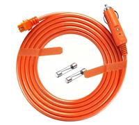 Chargeur de voiture vers connecteur XT60i DC - 14 AWG - 2 m - Charge rapide - Compatible avec EcoFlow Delta/River Anker SOLIX C300/C1000 - Générateur solaire portable (XT60i)