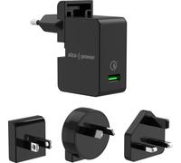 Chargeur de voyage AlzaPower T200 noir