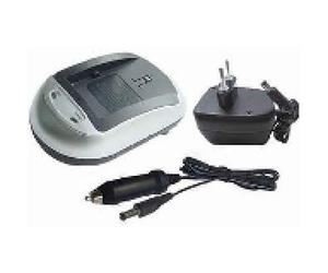 Chargeur de voyage compatible avec JVC BN-V408U, BN-V416U, BN-V428U