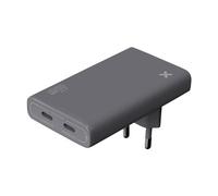 Chargeur de voyage secteur Wefix Pro 65 W Plat Gris