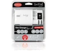 Chargeur de voyage universel Hähnel UniPal Plus Blanc Blanc G