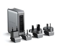 Satechi Chargeur 145W USB-C - 4 ports USB-C GaN (2x PD 3.1, 2x PD 3.0) - Gris