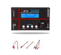 Chargeur-déchargeur intelligent D610 120 W 10 A pour batteries LiPo/LiFe/LiHV/Li-Ion/NiCD/NiMH/2-20 V PB