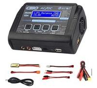 Chargeur Déchargeur LiPo RC C150 150W 10A 1-6S AC/DC Pour NiCd, Li-Ion, LiFe, NiMH, LiHV, PB Ventilateur, USB, Noir Noir G