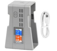 Chargeur d'Écran Couleur Portable à Double Batterie pour DJI Neo 2 Drone Hub de Charge Rapide pour DJI Neo 2 Mainteneur de Batterie avec Câble de Charge