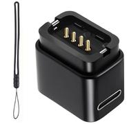 Chargeur Dérailleur Arrière Électronique EC300 Compatible avec Shimano Di2 | Câble de Compact Charge EC300 Adaptateur USB-C pour R8170/R9250/R7170/RX825/R8150 pour VTT et Vélo de Route(Noir)