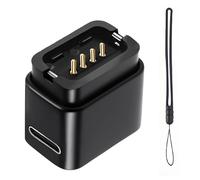 Chargeur Dérailleur Arrière Électronique EC300 Compatible avec Shimano Di2 | Câble de Compact Charge pour R8170/R9250/R7170/RX825/R8150, Adaptateur USB-C pour VTT et Vélo de Route(Noir)