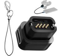 Chargeur Dérailleur Arrière Électronique EC300 Compatible avec Shimano Di2(R8170/R9250/R7170/RX825/R8150), Câble de Compact Charge EC300 Adaptateur USB-C pour VTT et Vélo de Route(Noir)