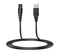 Chargeur d'hydropulseur de rechange pour hydropulseur COSLUS, Nicwell, Nicefeel, Hangsun, Aquasonic, MOSPRO, Oralfree, Tovendor, Initio, McNaval, Zerhunt et Cremax 120 cm (noir)