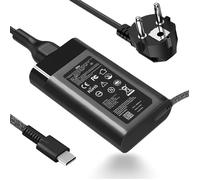 Chargeur d'ordinateur portable - 040PARTS - TPN-CA08 - USB-C 65W - Câble tressé 1,8 m - Compatible HP Spectre/Envy/EliteBook
