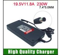 Chargeur d'ordinateur portable mince 19.5V 11.8A 7.4*5.0mm 230W adaptateur secteur pour HP ElitePle8540 w 8560w 8730w 8740w 8750w 8760w 8770w w HSTNN-LA12--one adapter
