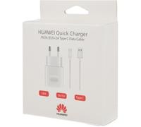 Huawei Chargeur rapide AP32 - USB-C (18 W, Quick Charge 3.0), Chargeur USB, Blanc
