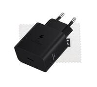 Chargeur d'origine pour EP-T4511NBE 45W pour Samsung Galaxy Z Fold 7,FLIP 6,S22+,S22Ultra,S23+,S23Ultra,S24+,S24Ultra,S25,S25Ultra (sans câble de données)Galaxy TabS10, avec chiffon de nettoyage Shlok