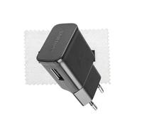 Chargeur d'origine pour EP-TA200 pour Samsung Galaxy A16 A15 A14 A13 A53 A52s A54 A55 A42 A34 A33 A71 A72 M53 M23 M13 S8+ S9Plus S10 S10e(câbles de Charge Non Inclus) avec Chiffon de Nettoyage Shlok