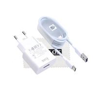 Chargeur d'origine pour Huawei HW-100225E00 pour Huawei Nova 2, Nova 2 Plus, 2s, Nova 3, 5T, 5Z, Nova Plus, P Smart 2021 22.5 W Super Charge Charging Cable Power Supply avec chiffon de nettoyage Shlok