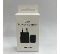 Chargeur d'origine Samsung 25w Charge ultra rapide adaptateur ue US USB C Cargador Samsung Galaxy S25 S24 Ultra Plus A56 A36 A55 A05s Black 25W EU Plug