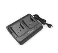 Chargeur Double 14,4-18 V 6 A pour Batteries Bosch Professional, remplace Les modèles GAL18-80 et EXAL18V2-320, Compatible avec Les Batteries Bosch GBA/Core/ProCORE 18 V, Prise européenne.