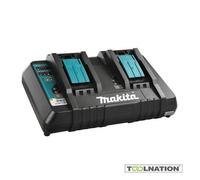 MAKITA chargeur rapide 2 batteries Makstar Li-Ion 14,4 à 18 V - DC18RD