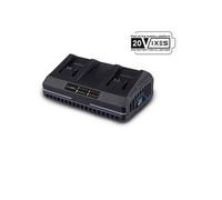 chargeur double 2.4A 20V - batterie universelle pour la gamme SCHEPPACH 20V IXES