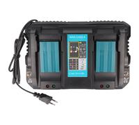 chargeur double adapté à 1 ou 2 batteries Makita Li-ion, pas de batterie Makita d'origine