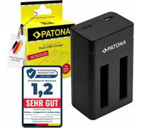 Chargeur Double Adapté aux Batteries Kodak LB-015 LB015 Compatible avec l'Appareil Photo Kodak WPZ 2,Chargeur de Batterie avec Entrée USB-C/Micro USB