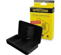 Chargeur Double Avec Powerbank Fonction Et Stockage Sur Carte Mémoire Compatible Avec Sony Np-Fz100 Batteries[Z96]