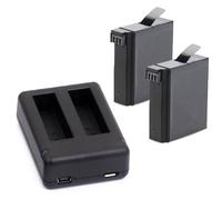 Chargeur double générique pour GoPro HERO4 et 2 batteries GoPro HERO4