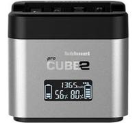 Hähnel Chargeur reflex ProCube 2 pour Canon LP-E6/LP-E8/LP-E17, prises EU/UK/USA, USB & AA