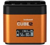 Chargeur double Hahnel Procube2 pour batterie Sony NP-BX1, NP-FW50 et NP-FZ100 Orange G