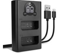 Chargeur Double Lp-E10 Smart Et Rapide Compatible Avec Alimentation Dual Lc-E10 De Charge[GOP6253975]